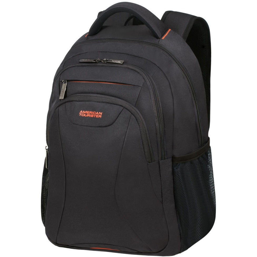 Samsonite american tourister at work rugzak 15.6 inch (zwart oranje)