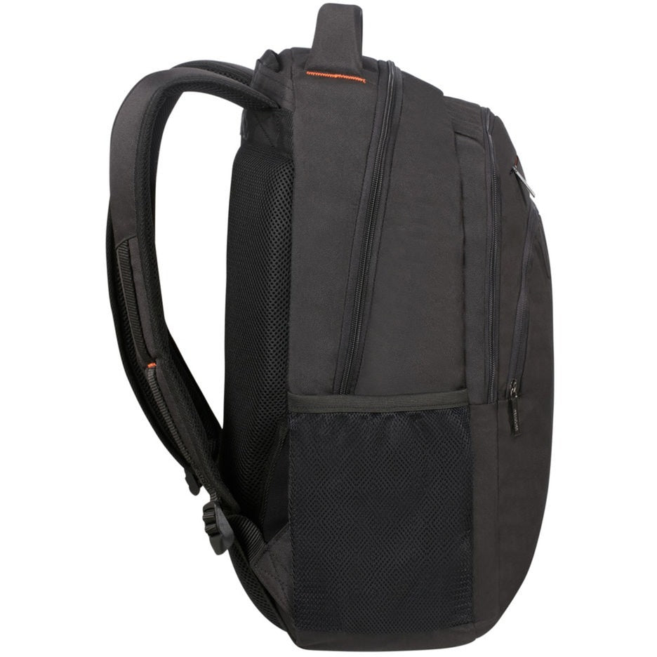 Samsonite american tourister at work rugzak 17.3 inch (zwart oranje)