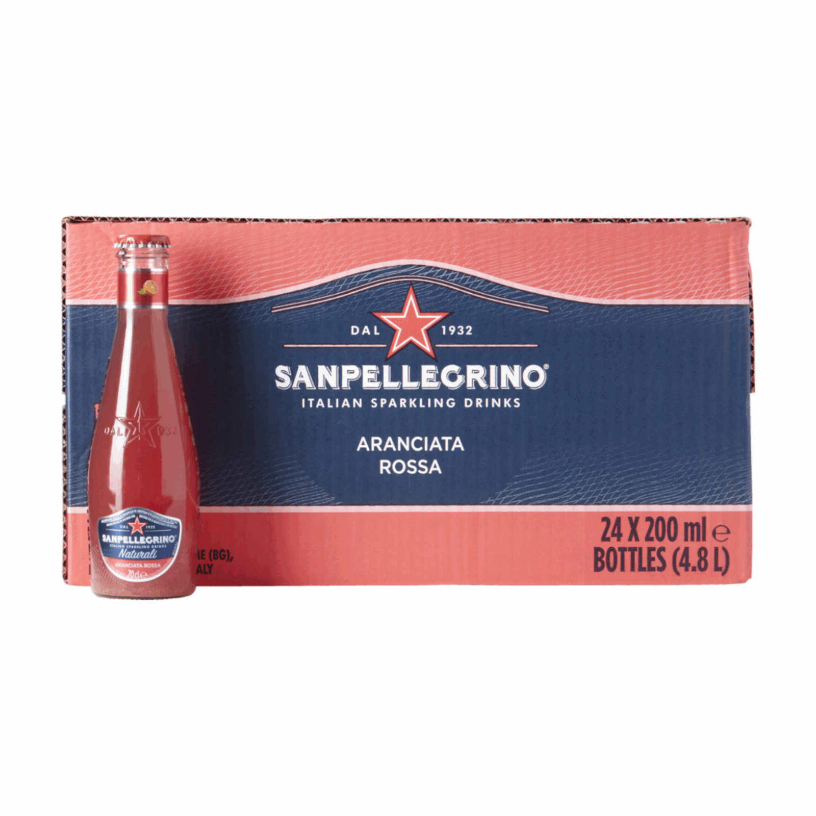 Sanpellegrino aranciata rossa flesje (24x 20cl)