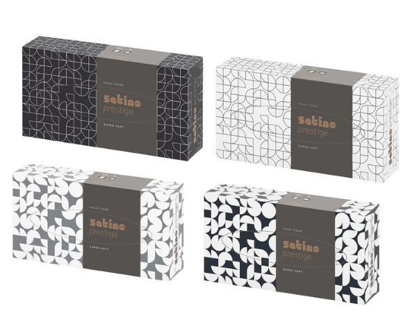 Satino prestige facial tissues 2 laags (40x 100 stuks)