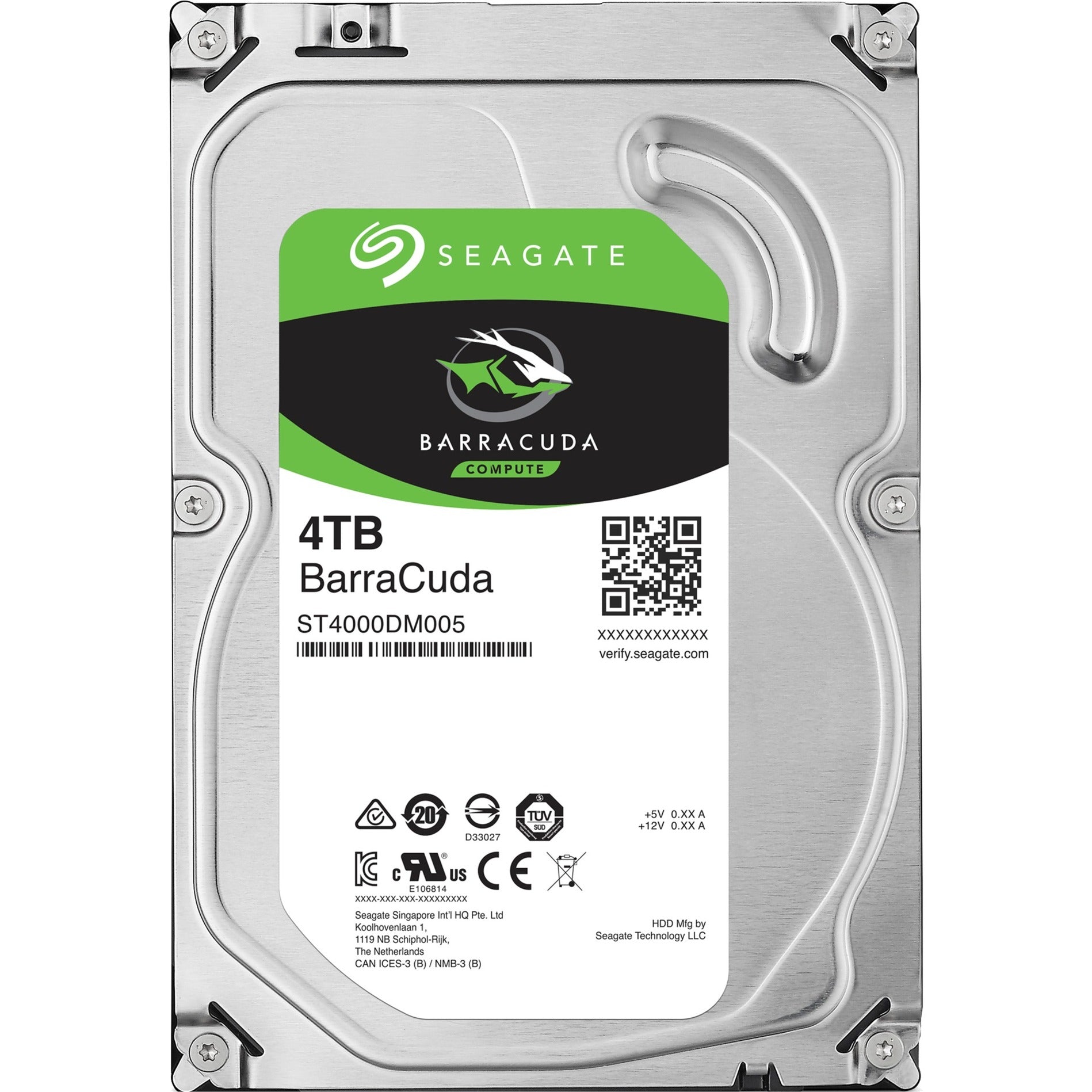 Seagate BarraCuda 4 TB