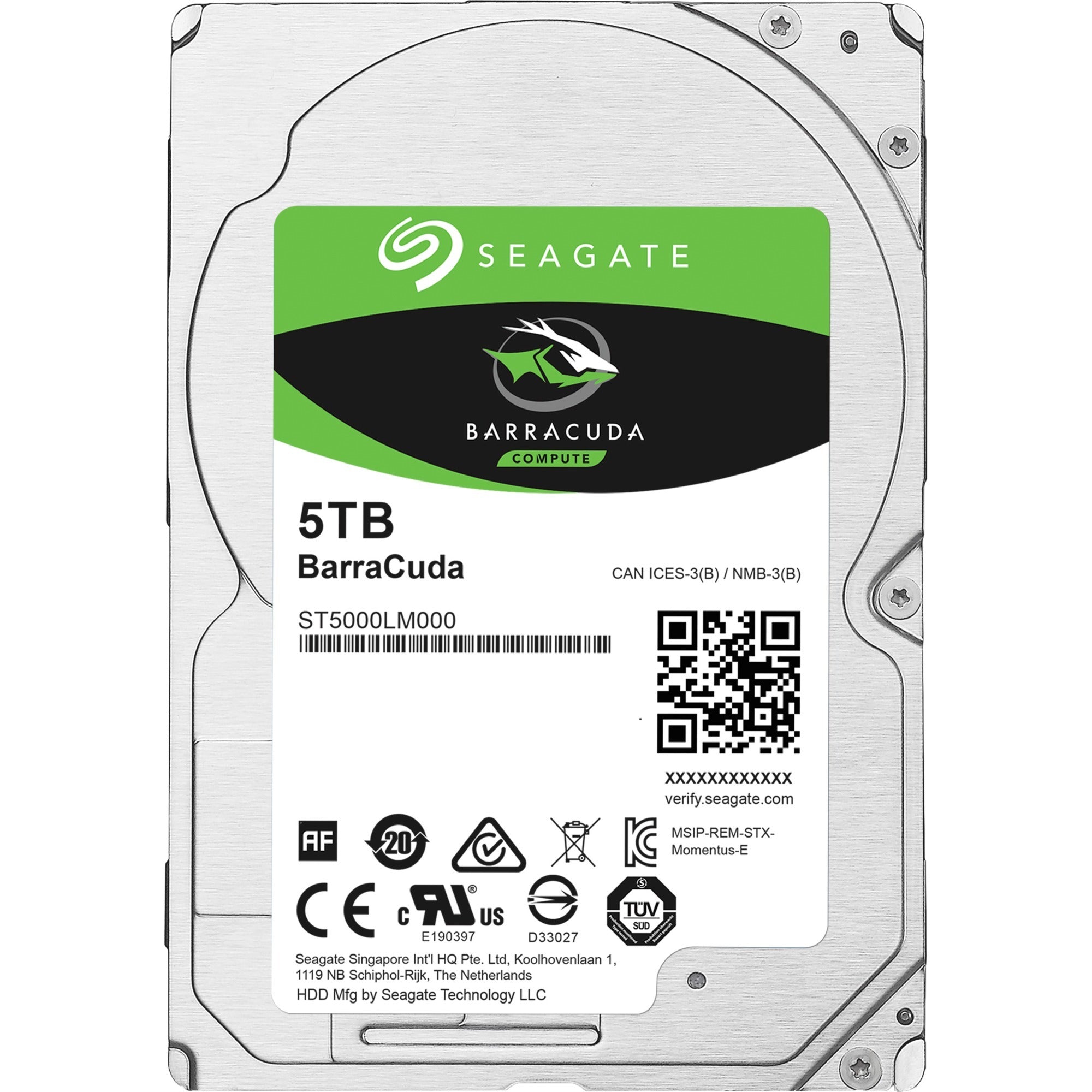 Seagate Seagate BarraCuda 5 TB