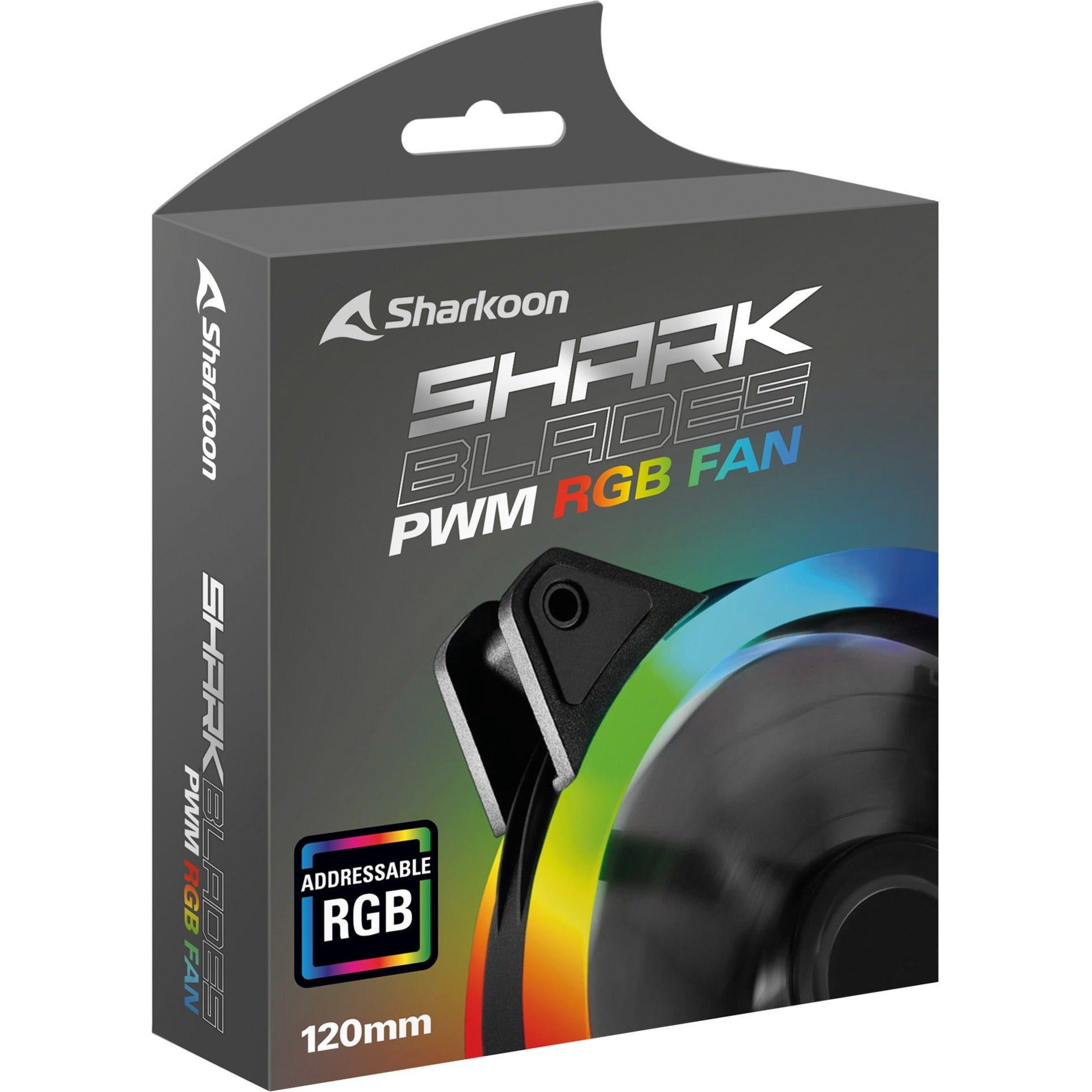 Sharkoon Sharkoon SHARK Blades PWM RGB-ventilator