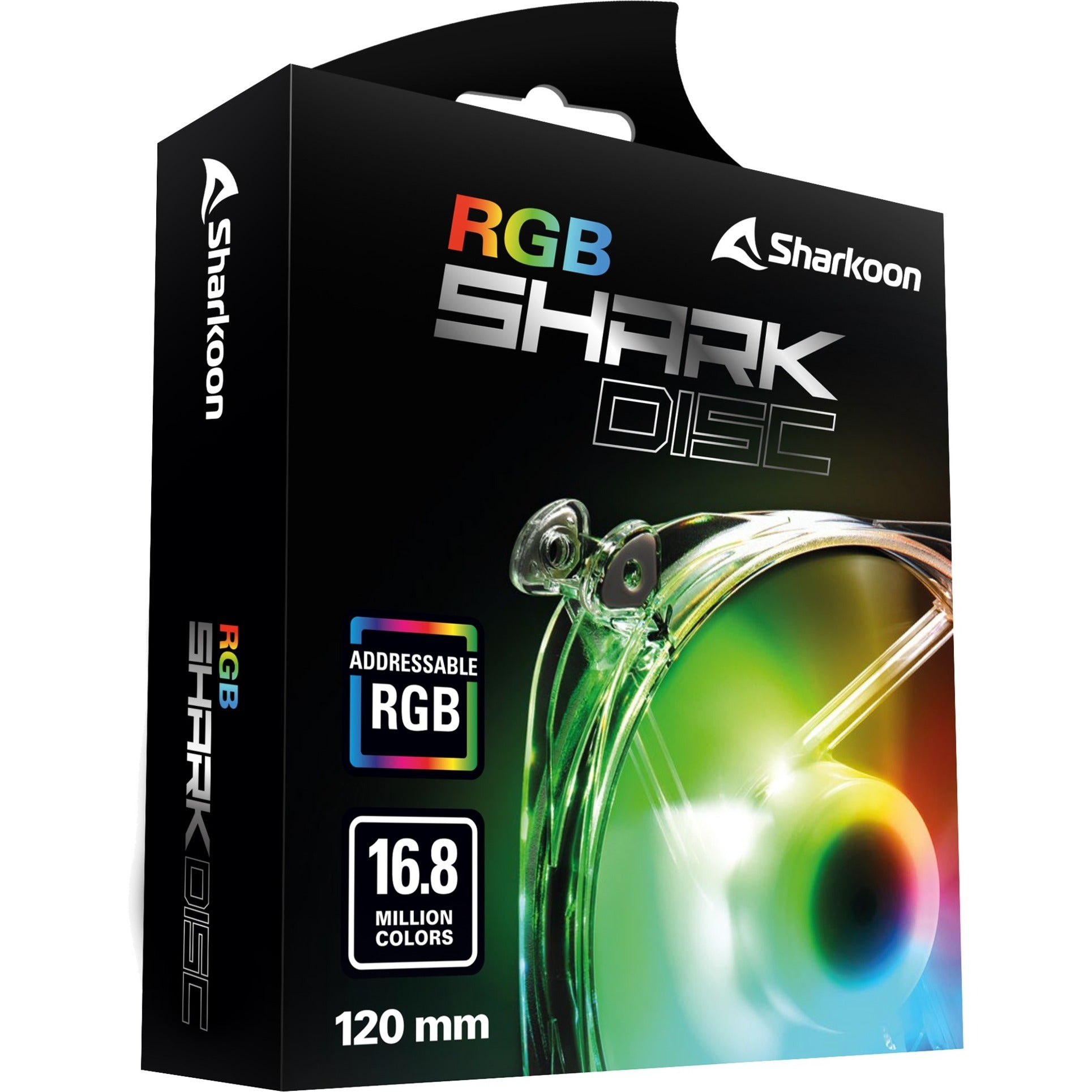 Sharkoon Sharkoon SHARK Disc RGB-ventilator