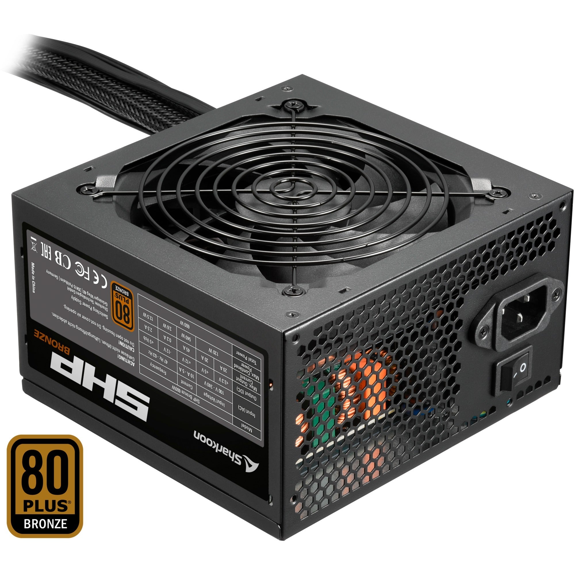 Sharkoon Sharkoon SHP Brons 600 W