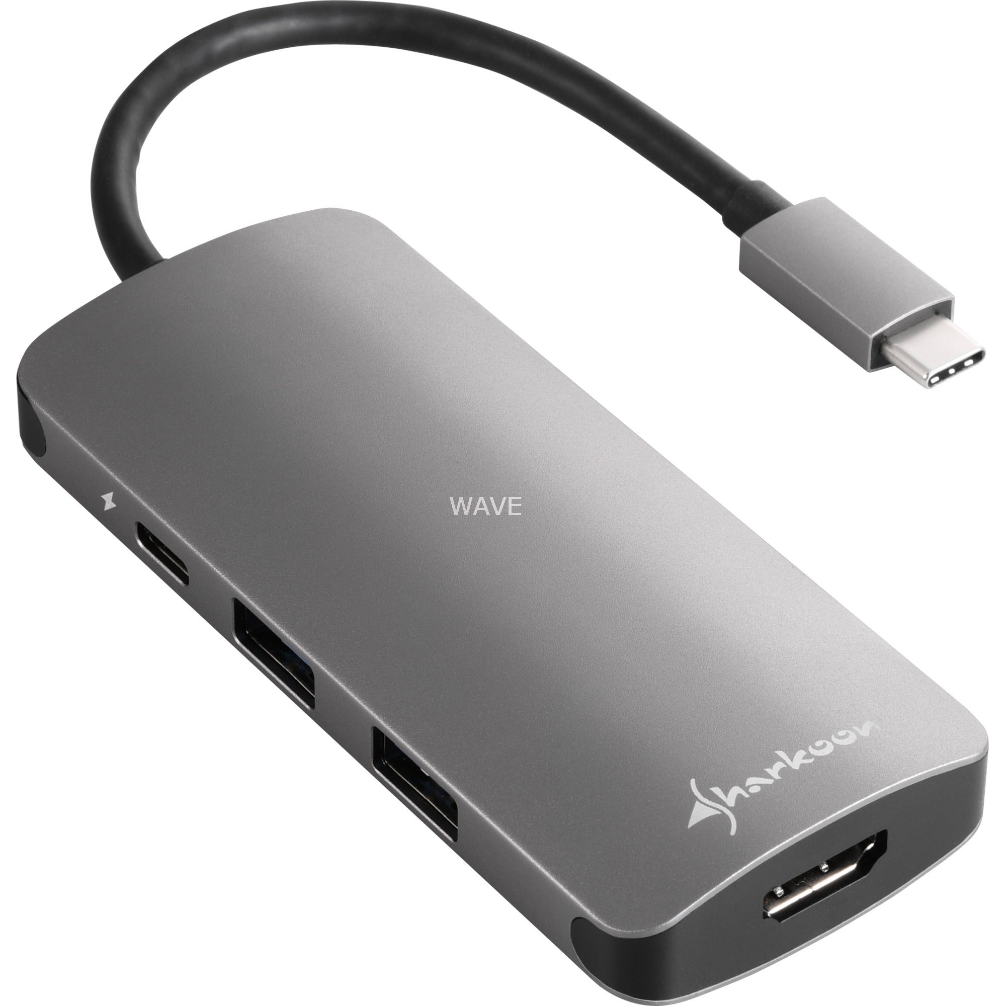 Sharkoon Sharkoon USB 3.0 Type C Multipoort Adapter