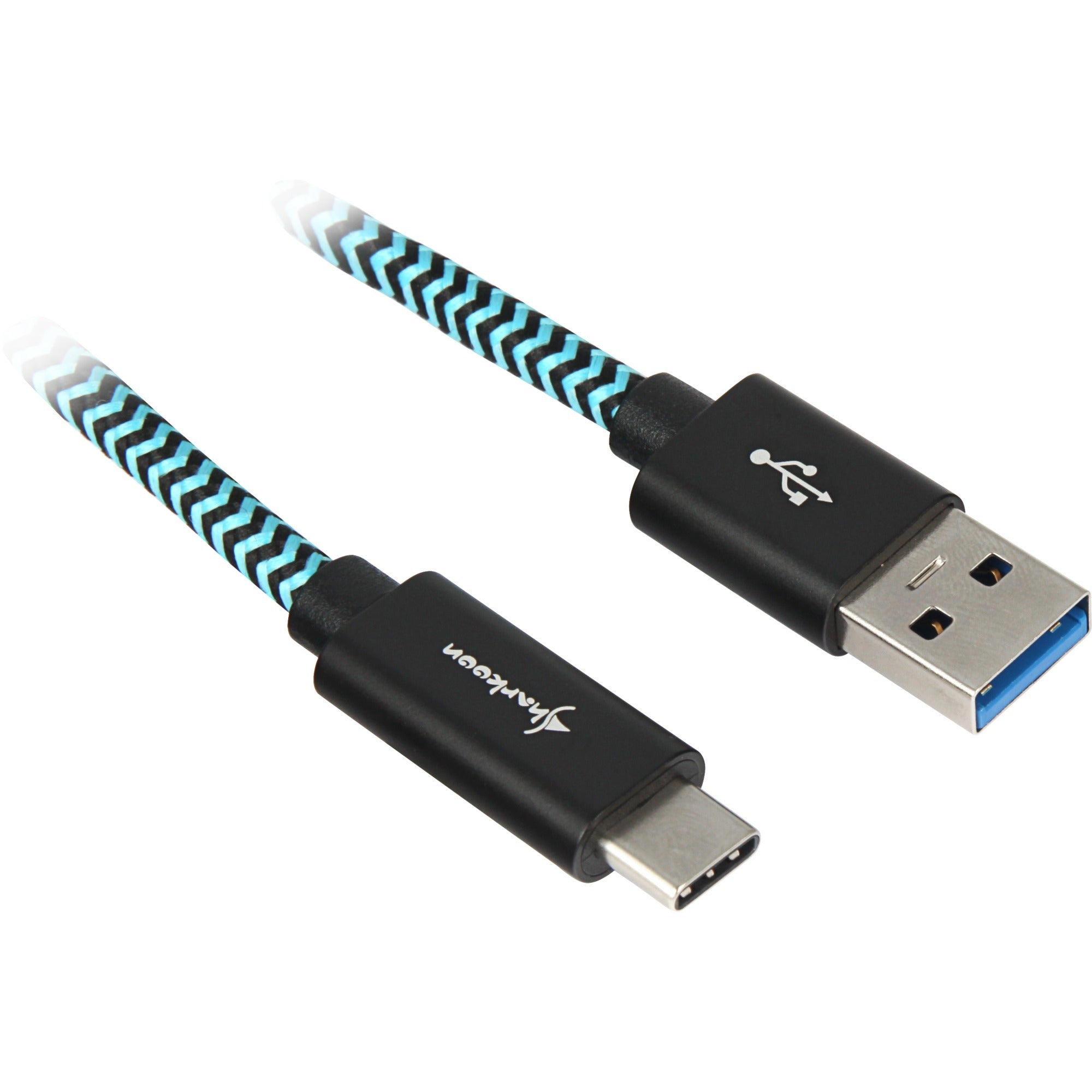 Sharkoon Sharkoon USB 3.2-kabel, USB-A > USB-C