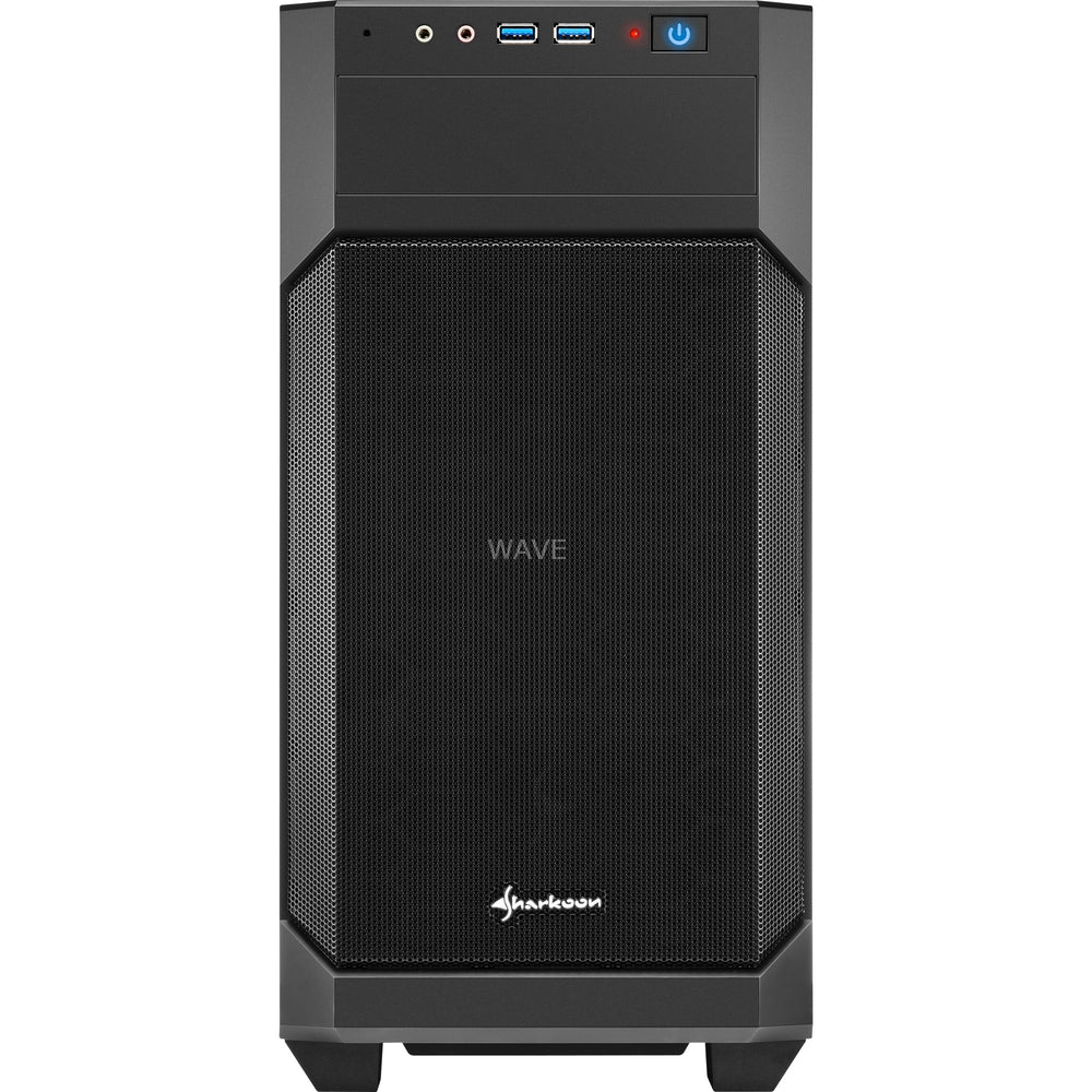 Sharkoon v1000 midi tower behuizing (zwart | 2x usb-a)