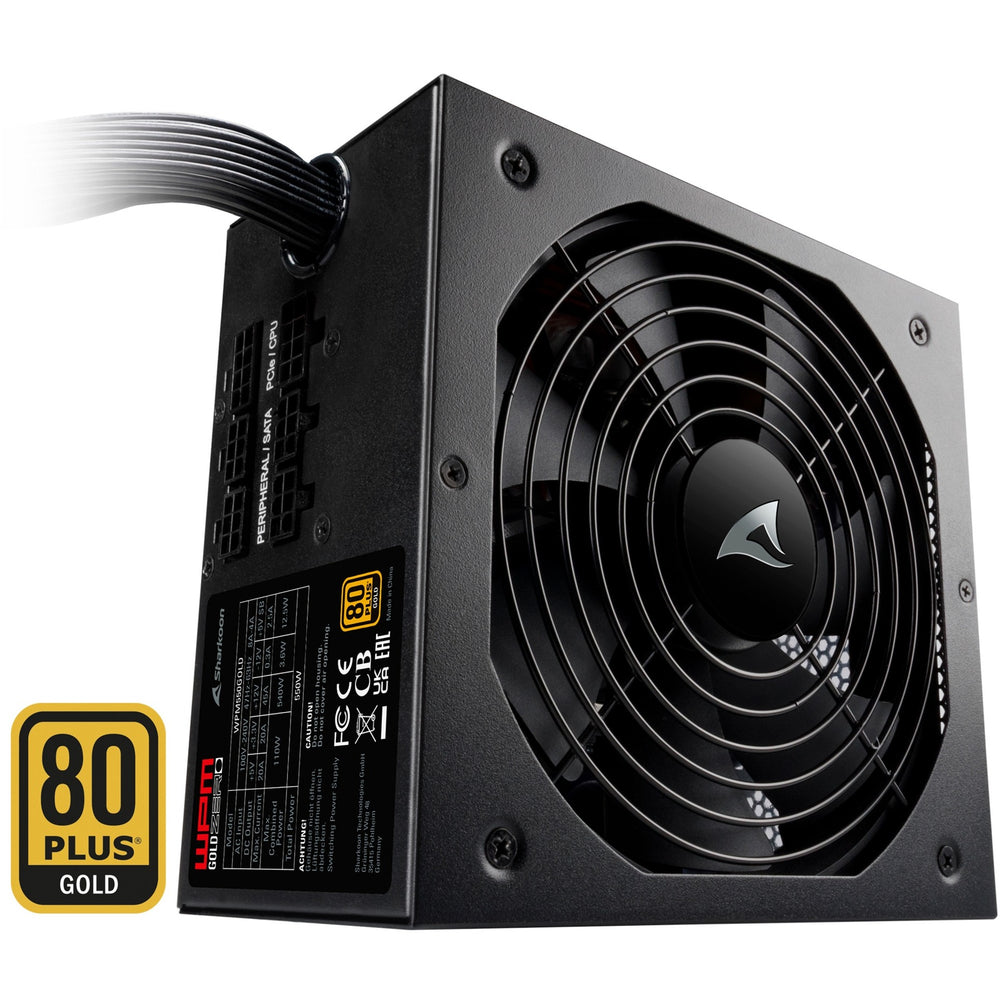Sharkoon Sharkoon WPM Goud ZERO 550W