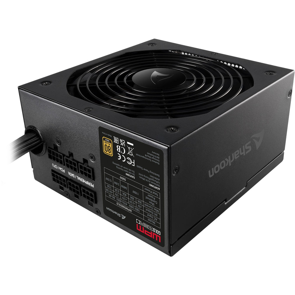 Sharkoon Sharkoon WPM Goud ZERO 550W