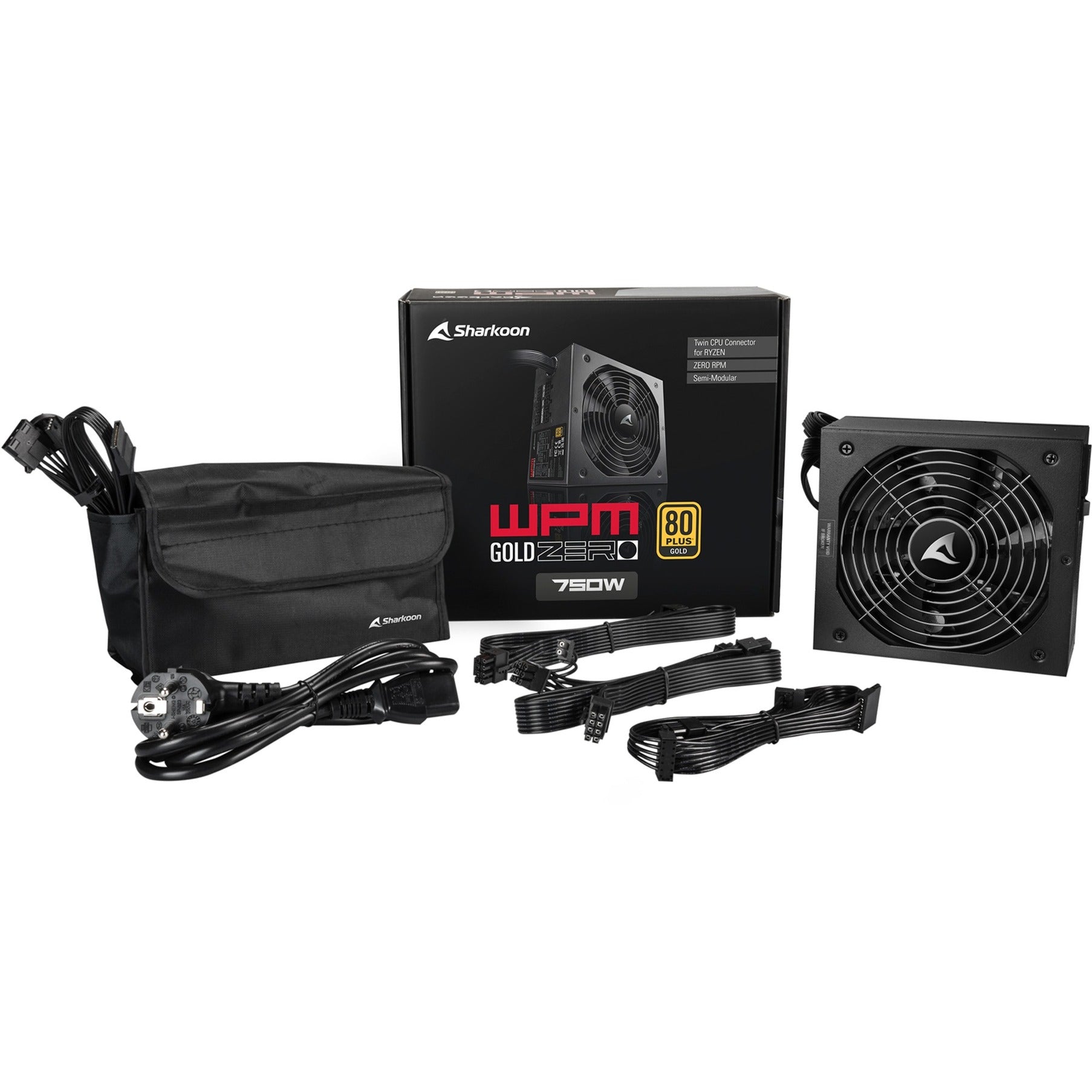 Sharkoon Sharkoon WPM Goud ZERO 750W