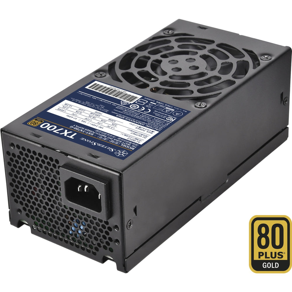 Silverstone sst-tx700-g 700 watt voeding (zwart, 4x pcie)