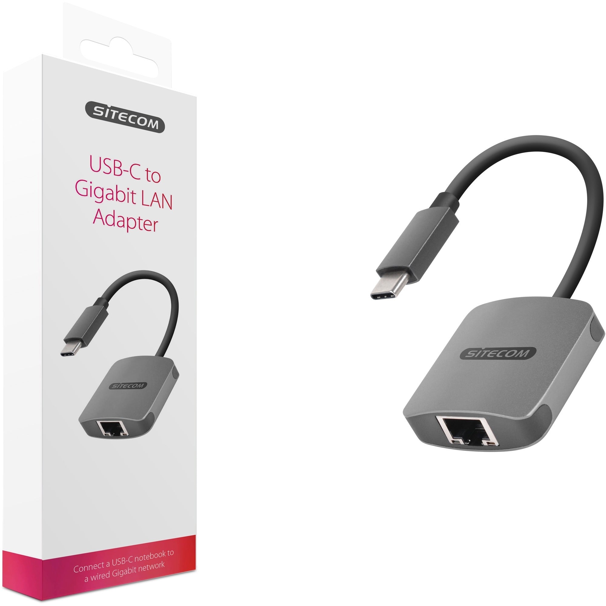 Sitecom USB-C naar Gigabit LAN
