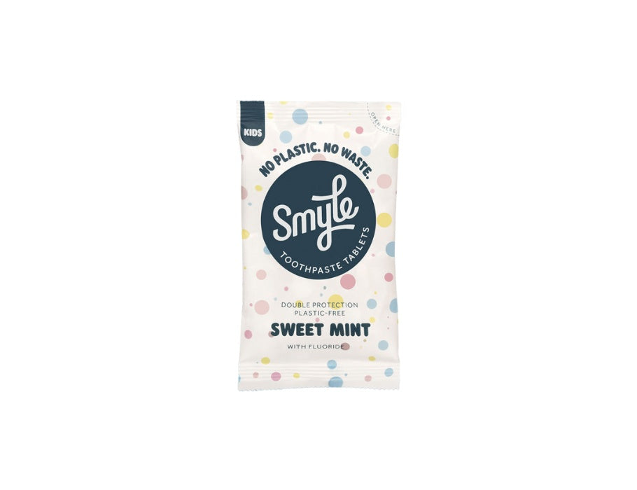 Smyle Tandpasta Tabs Navulling 65 st. Ontmoet fluoride