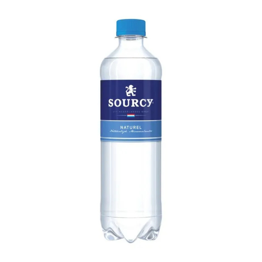 Sourcy naturel mineraalwater pet (6x 500 ml)