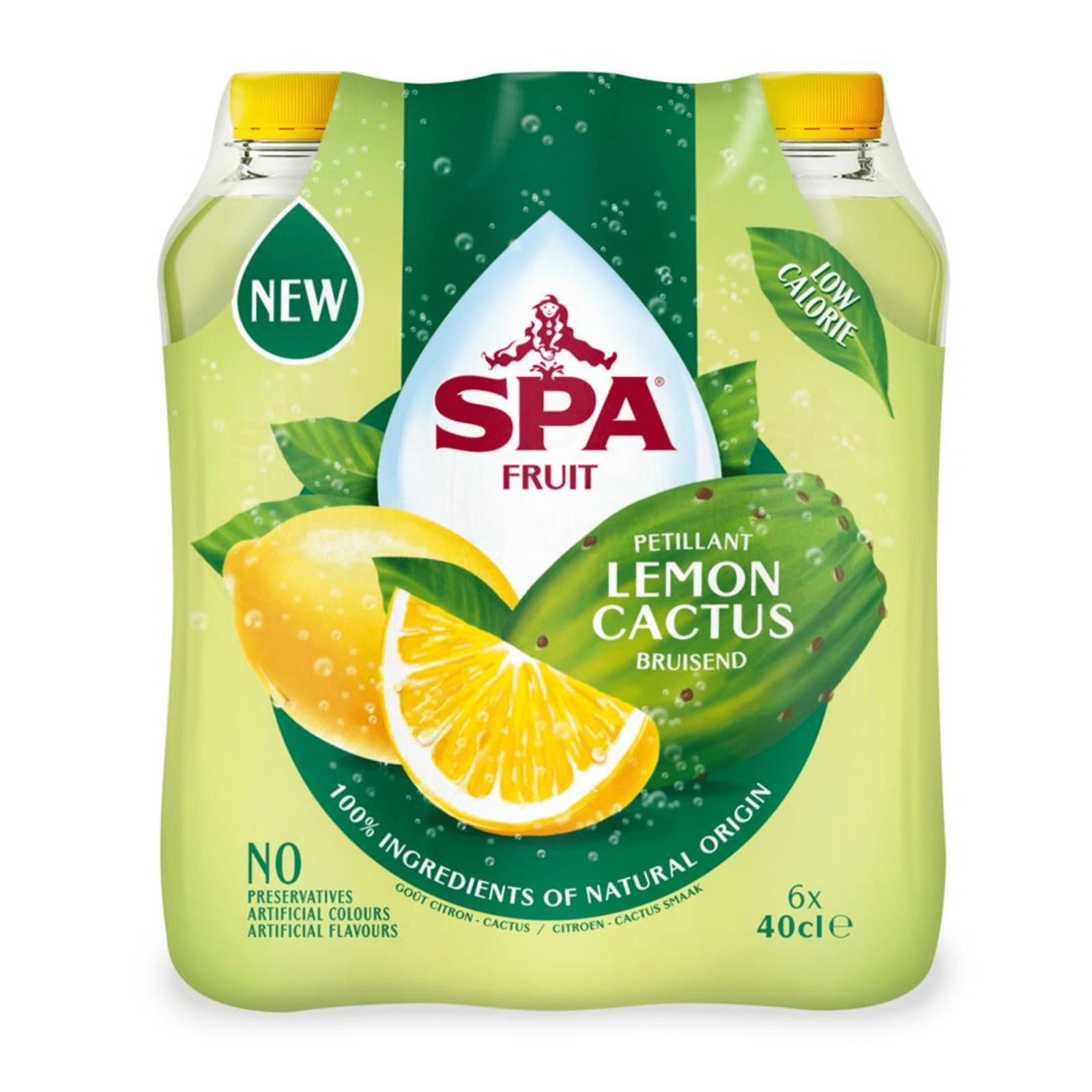 Spa fruit rkling lemon cactus pet (6x 400ml)