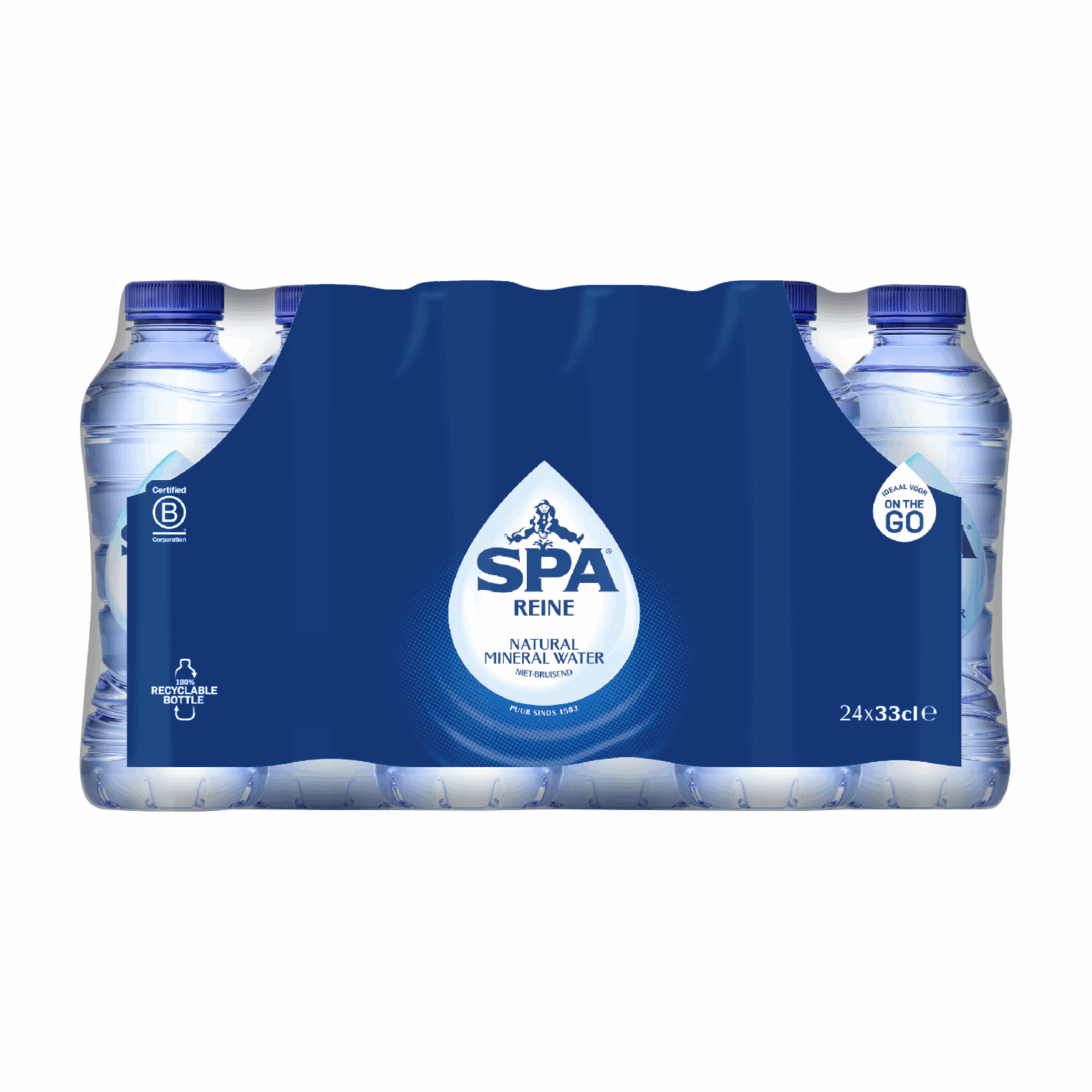 Spa reine blauw pet (24x 33cl)