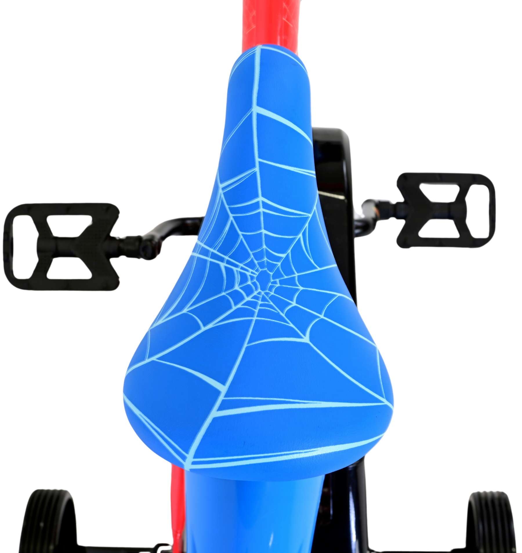 Spiderman wonder spider-man kinderfiets - jongens - 14 inch - rood blauw
