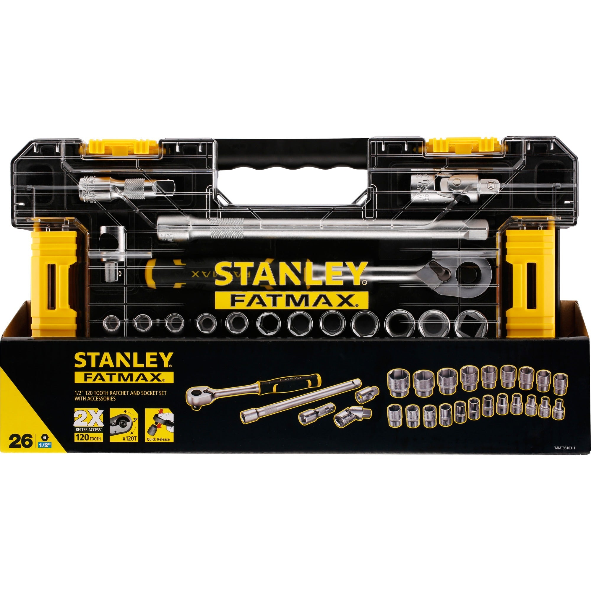 Stanley Stanley FATMAX 1 2 L PRO-STACK Doppenset 1 2 FMMT98103-1
