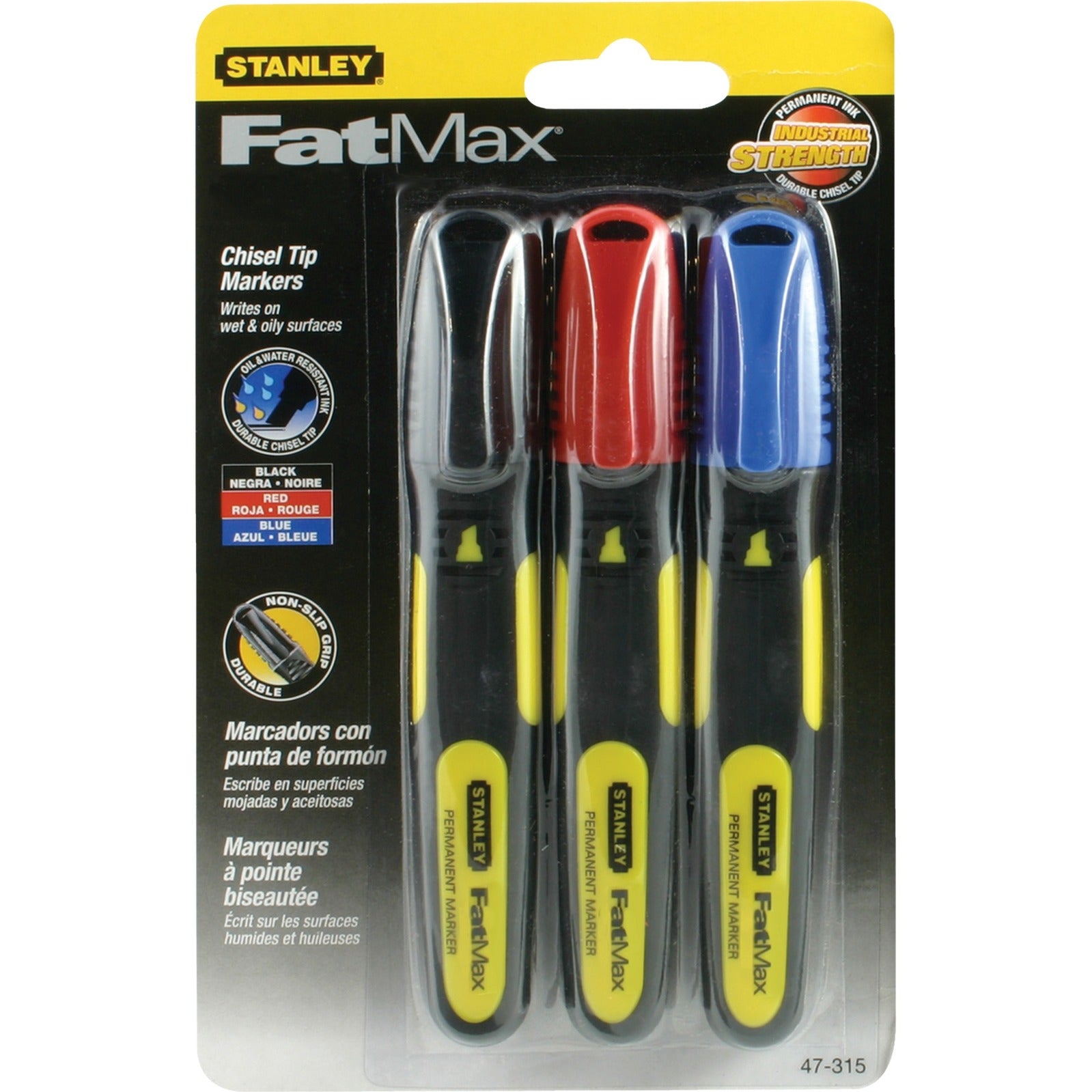 Stanley Stanley FatMax Markeerstift Rood Zwart Blauw