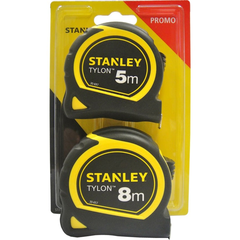 Stanley Stanley Promopack Tylon Rolbandmaat 8 m + 5 m
