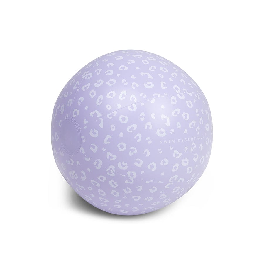 Luipaard | lila strandbal ø 51 cm