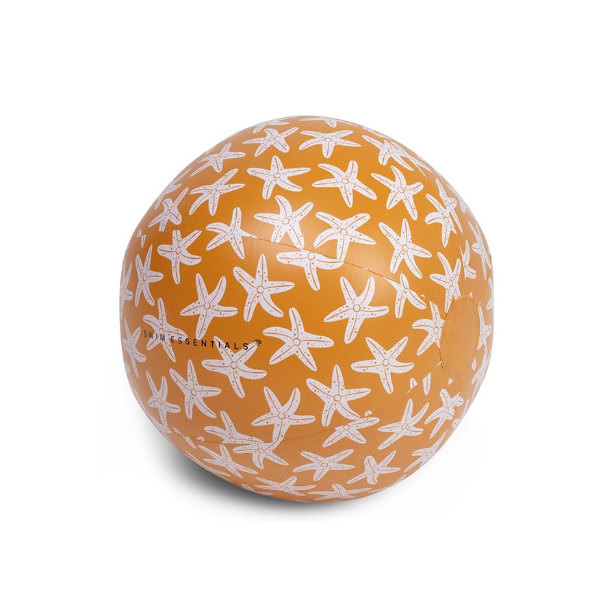 Zeester | oranje witte strandbal ø 51 cm