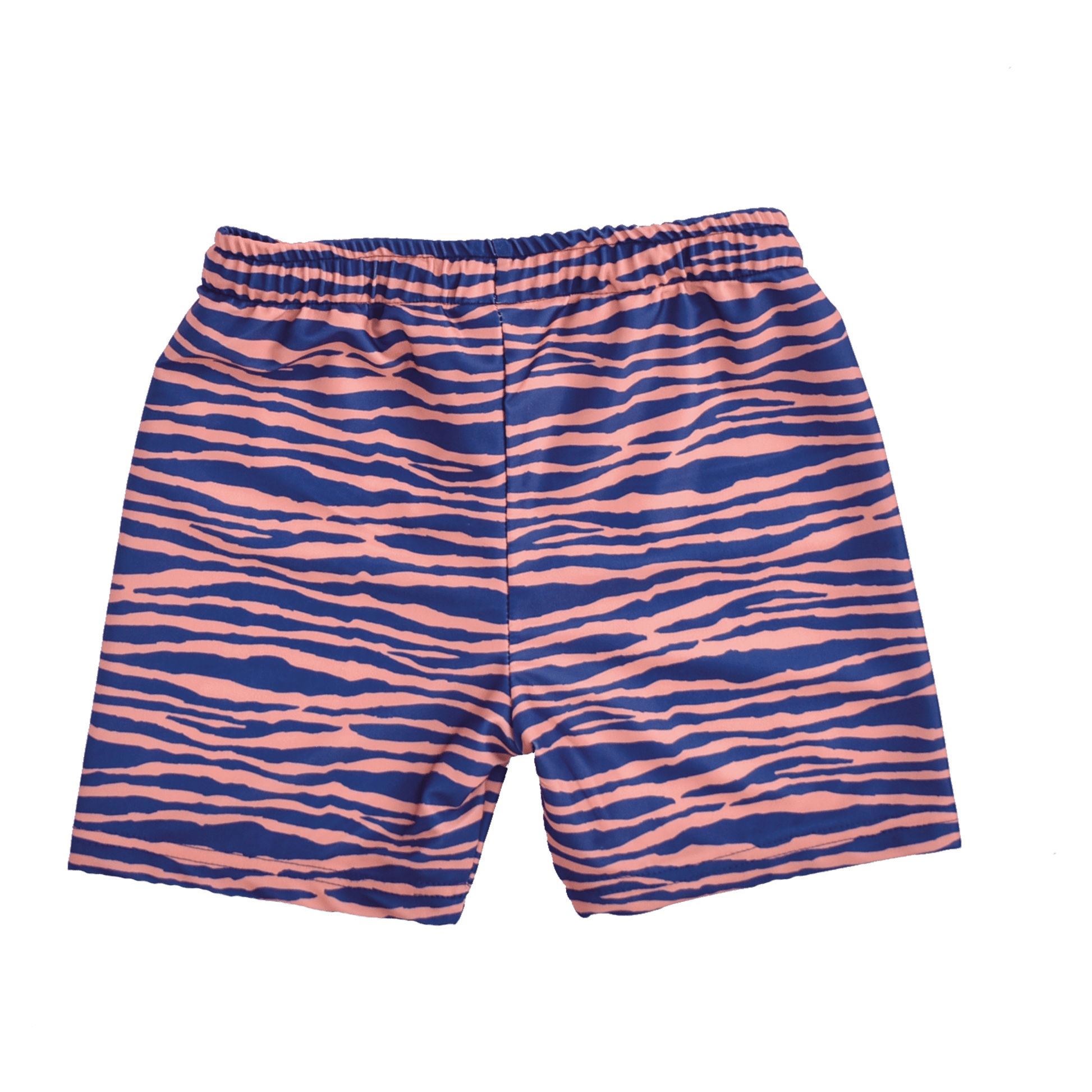 Levendige strepen | blauw oranje uv zwemboxer jongens