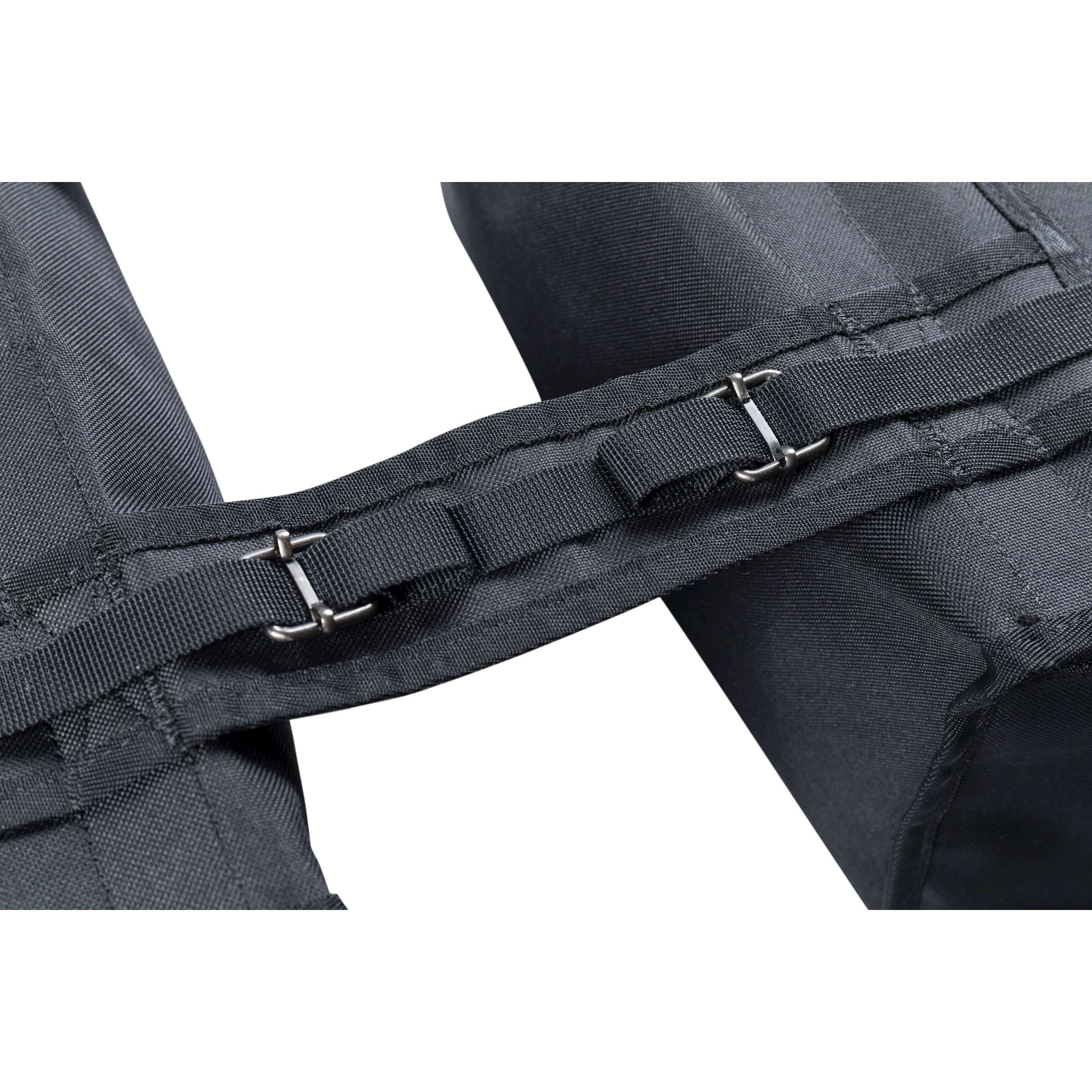 Basil Mara XXL dubbele fietstas - 47L - Dames Heren - Stad City - Zwart