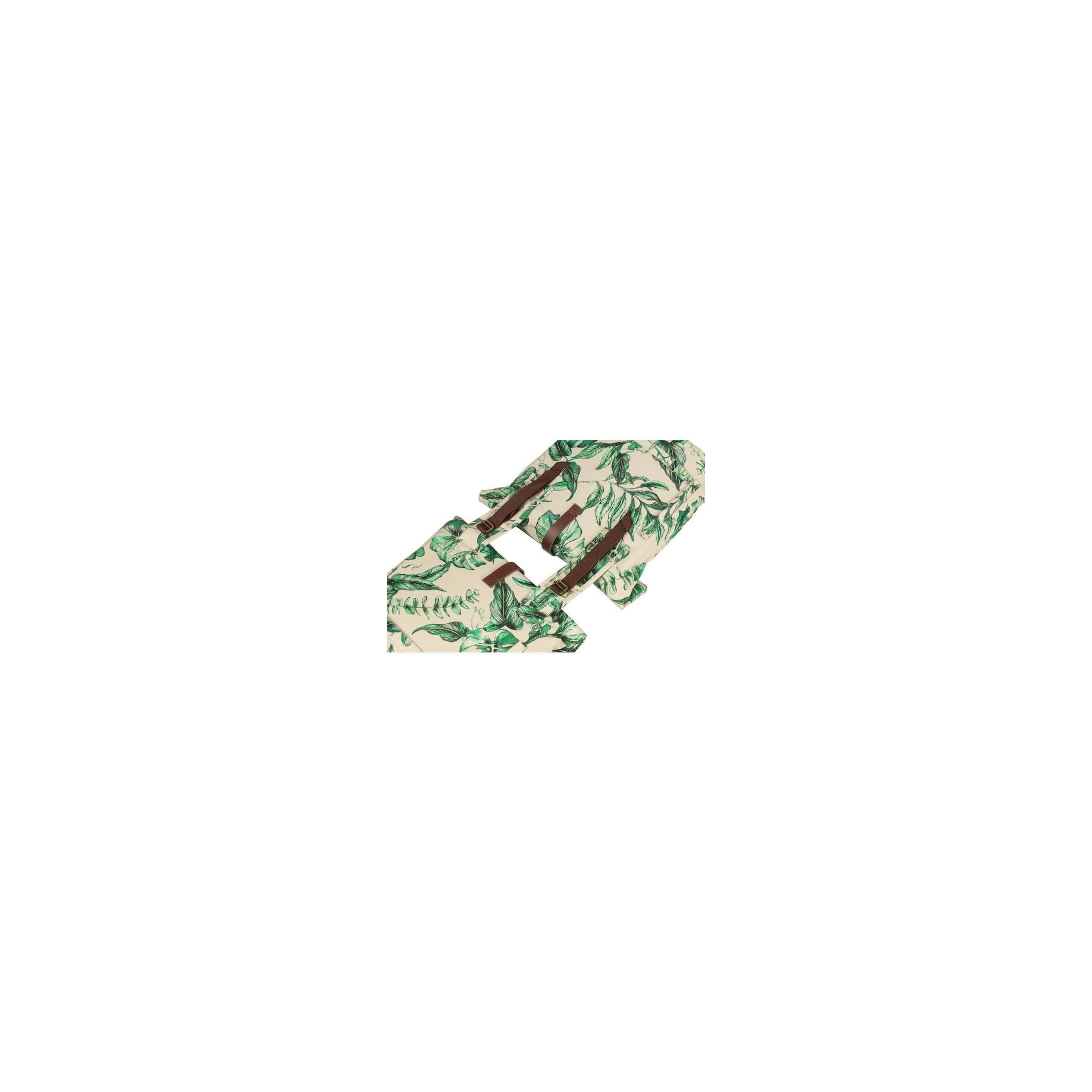 Sac double Basil Ever-Green 28-38L beige sable