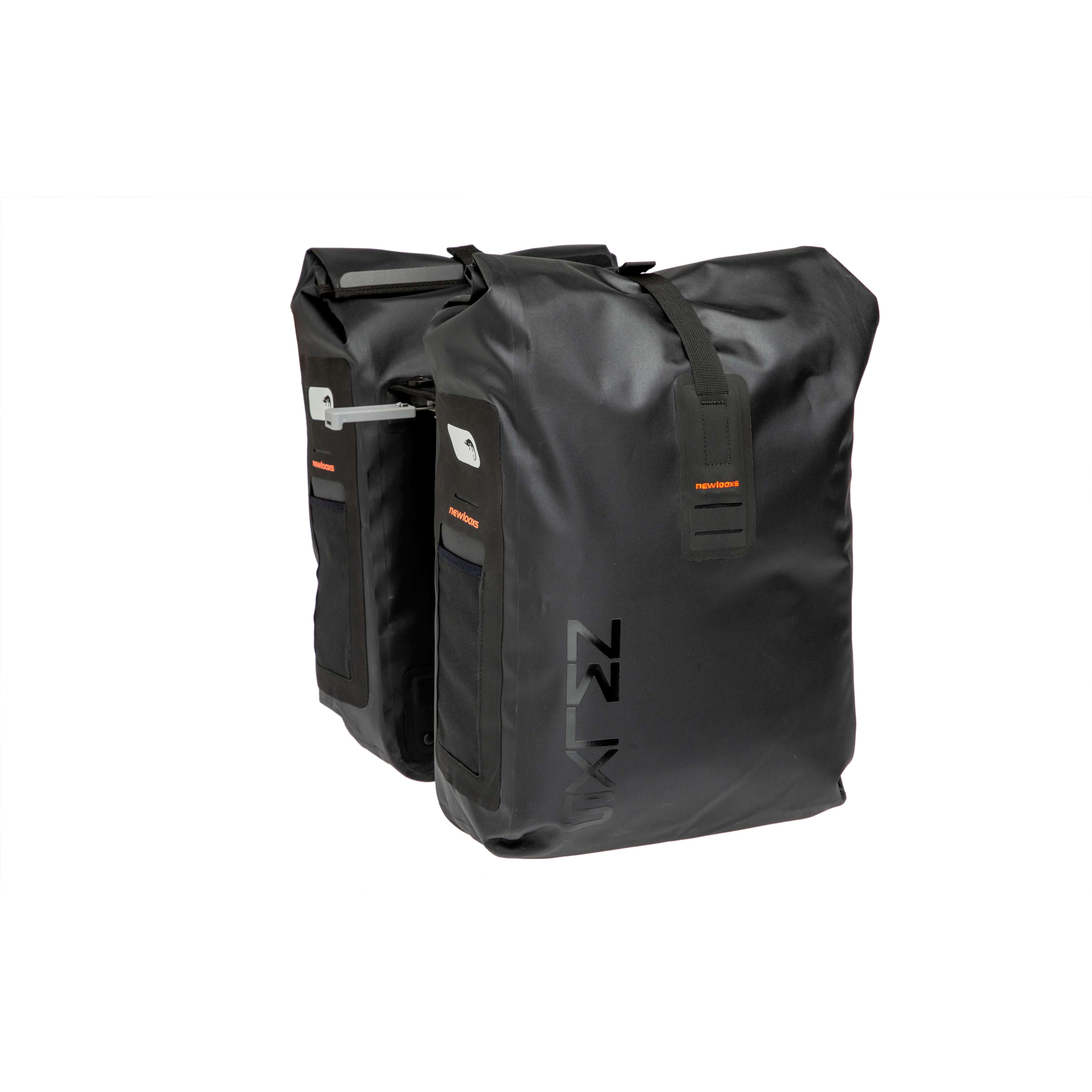 New tas looxs varo waterdicht double mik 2.0 zwart | 40l