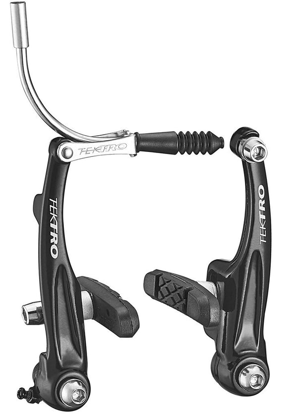 Tektro remset v-brake m837al met remblokken 836.12 zwart
