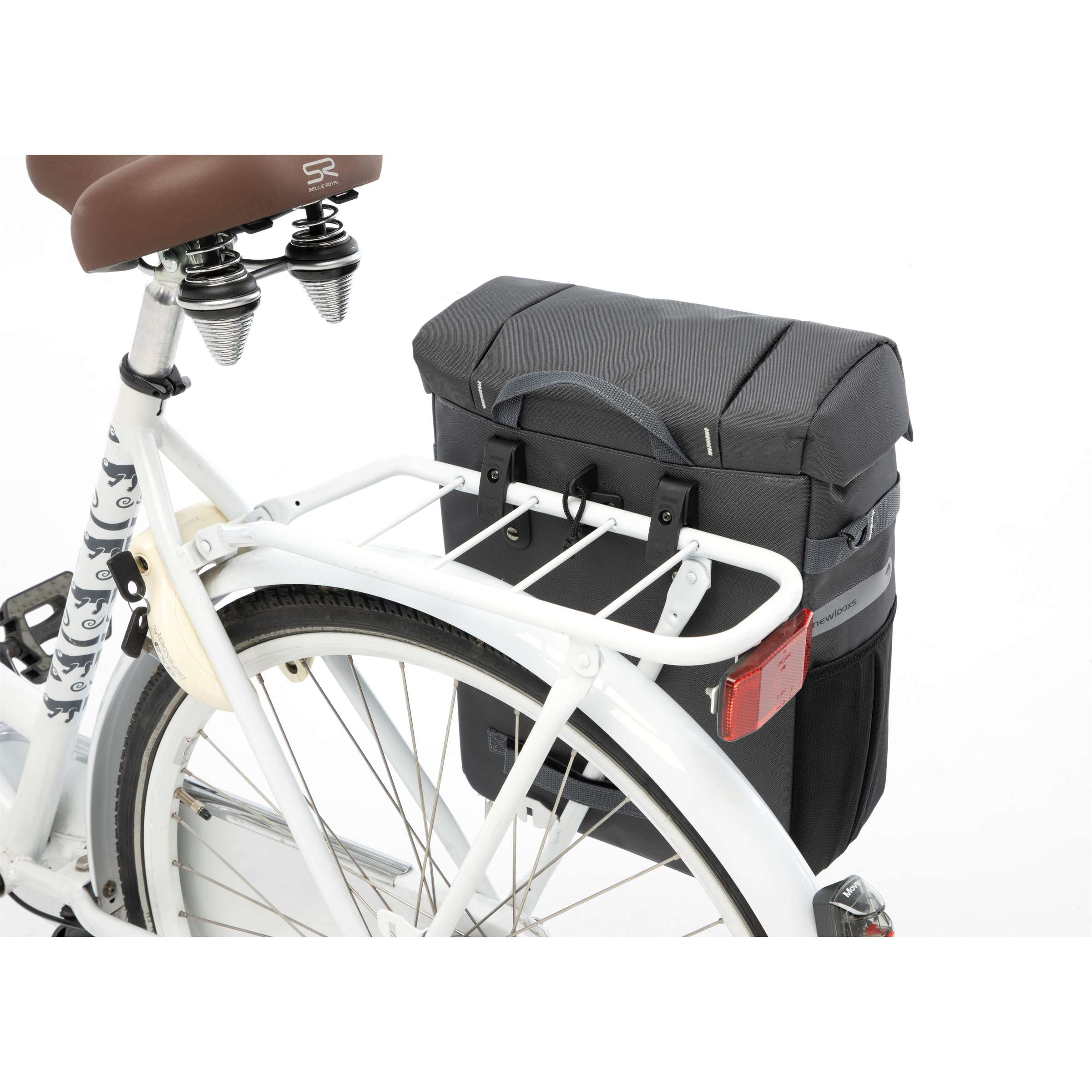 Newlooxs Vigo enkele tas 18,5L afneembaar grijs