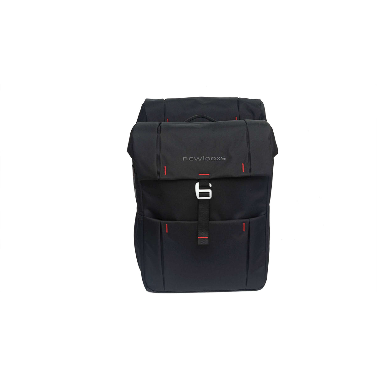 New Looxs Vigo Dubbele Fietstas Zwart