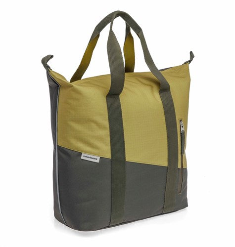 Nieuwe tas looxs kota shopper | Oslo | olijfgroen geel | 24l
