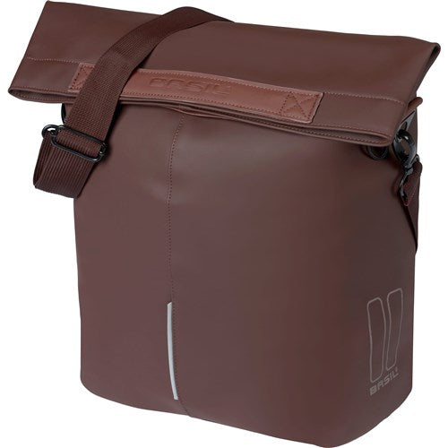 Basil City fietsshopper Vegan Leather, roasted brown