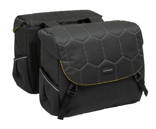 Mondi Joy Dubbele Fietstas - Zwart - Waterafstotend - 38L