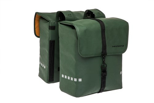 Bike bag Odense - Tough, spacious double pannier for electric bikes - Green