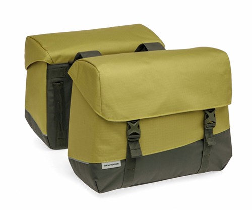 Nieuwe tas looxs joli dubbel | Oslo | olijfgroen geel | 37l