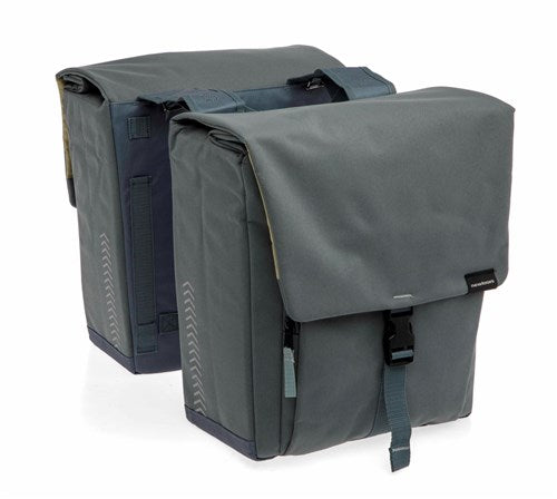 Newlooxs tas new looxs tulum double grijs groen | 32l