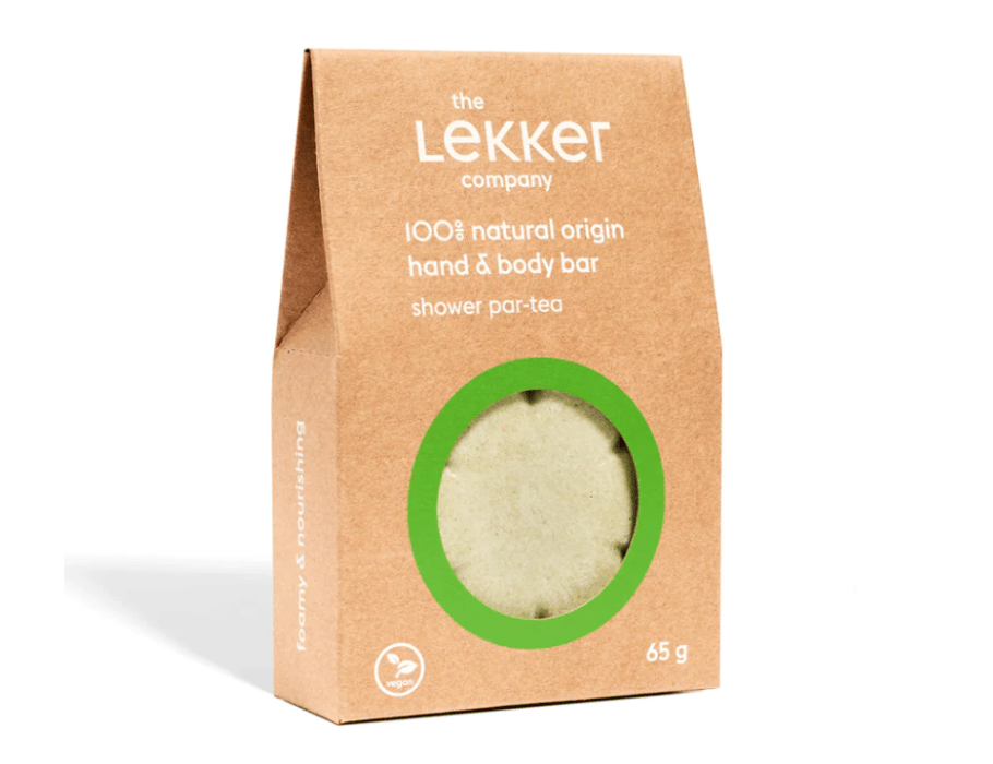 Het bedrijf LEKKER Natuurlijke Hand Body Bar Douche Par-thee