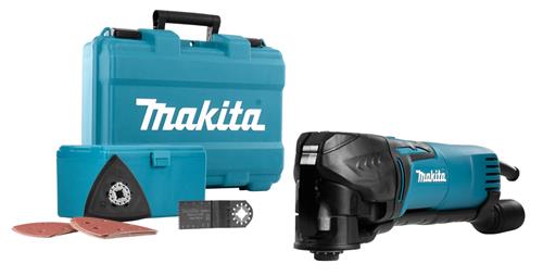 Makita tm3010cx15 230v oscillerende multitool - tm3010cx15