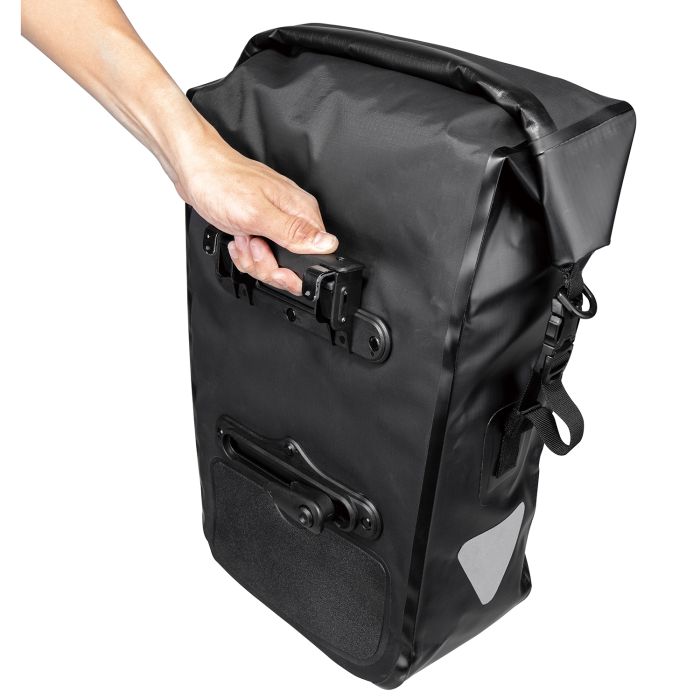 Topeak Tas Pannier DryBag 24L - Waterdichte zijtas - Zwart - TT9861B