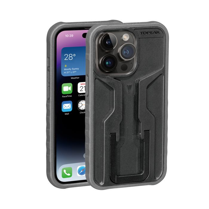Topeak RideCase iPhone 14 incl. beschermhoes bevestiging