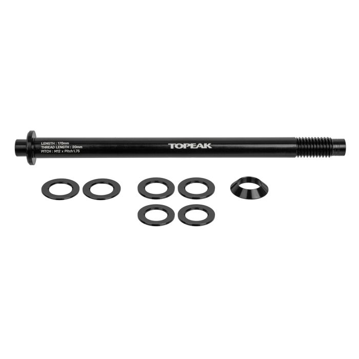 Topeak z__i___rak series thru-axle - pitch 1.75mm thread - sram maxle