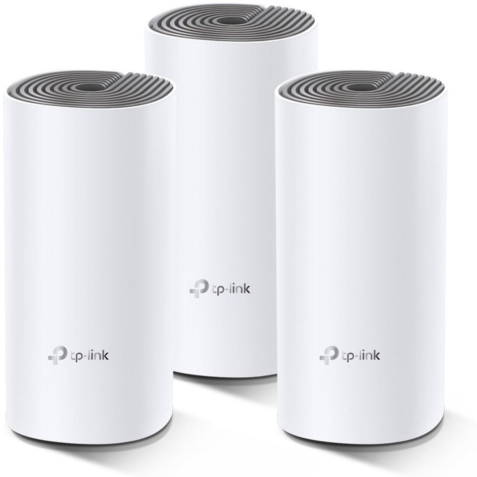 Tp-link deco e4 mesh router (wit, 3 stuks)