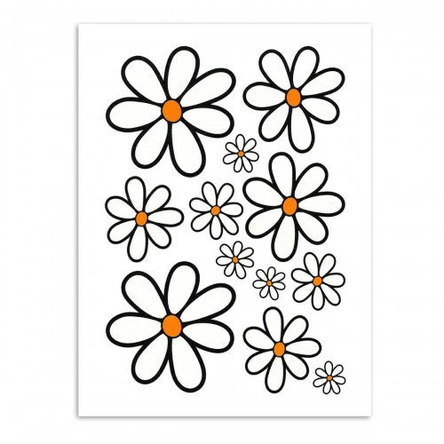 Set de transfert magriet blanc rouge 94x24cm
