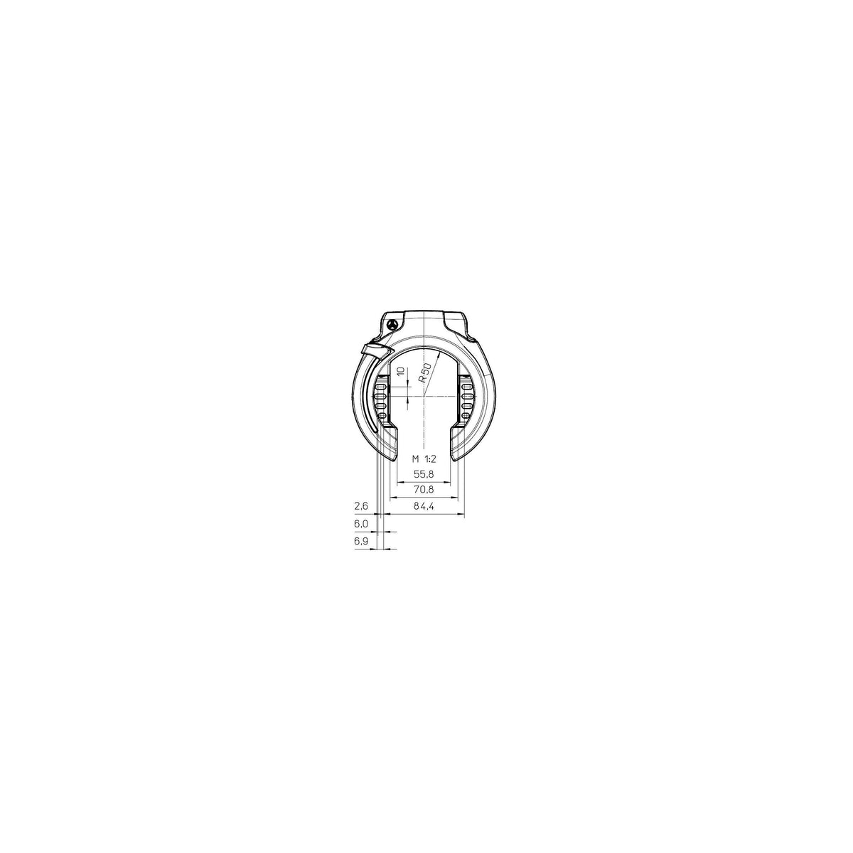 Ringlock Trelock RS 453 Protect -O-Connect Ballon NAZ