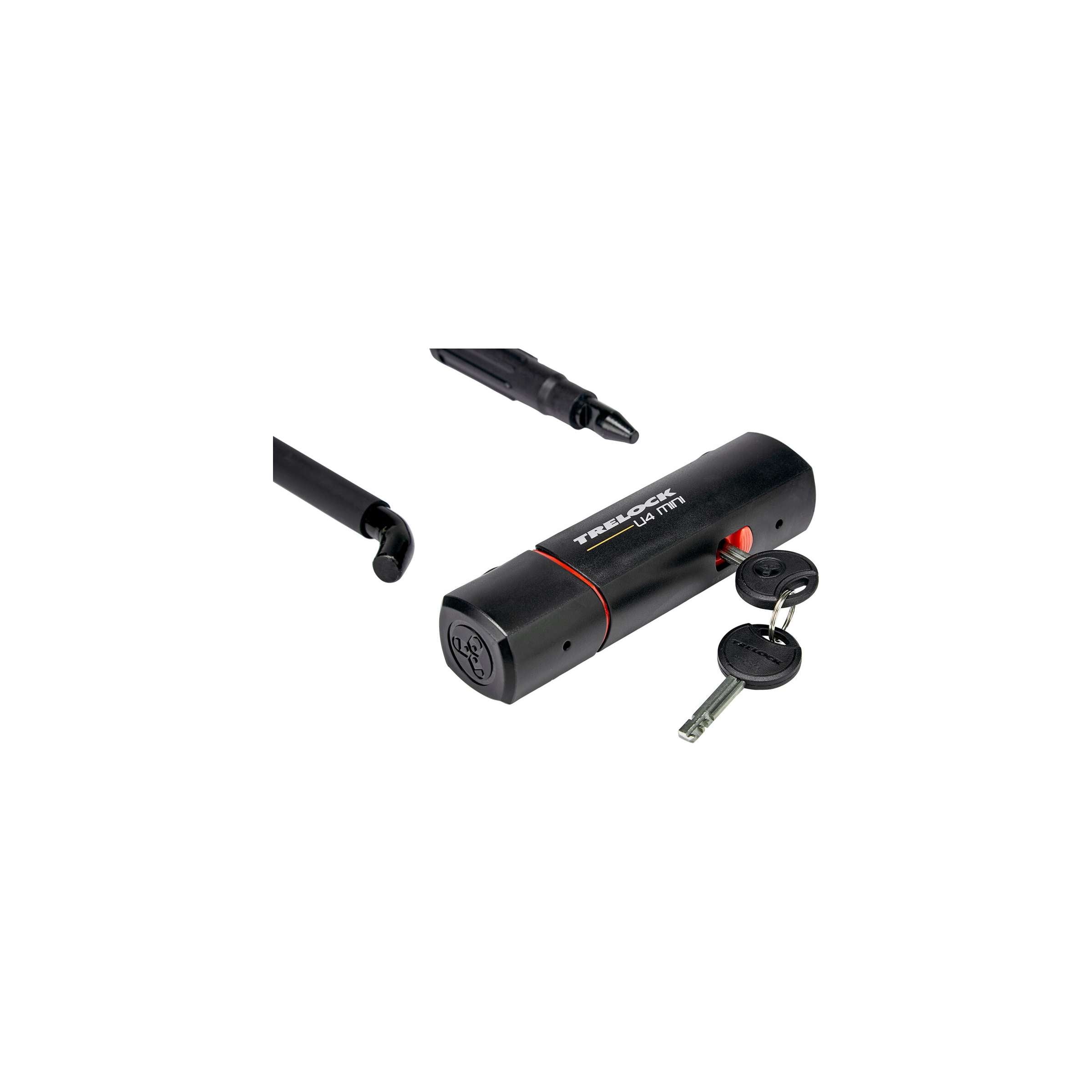 Trelock U4 mini 83-152 Beugelslot Zwart