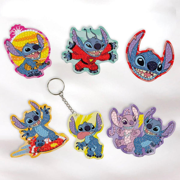 Totum disney stitch diamond painting magneten